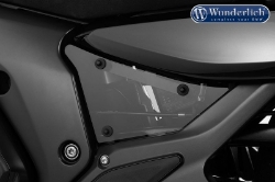Afbeeldingen van Side cover set BMW K1600B/Grand America - smoked grey Wunderlich