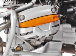 Afbeeldingen van Valve cover & cylinder protectors left + right diverse BMW modellen - silver Wunderlich