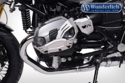 Afbeeldingen van Valve cover & cylinder protectors left + right diverse BMW modellen - silver Wunderlich