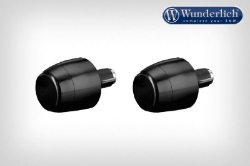Afbeeldingen van Handlebar end weights BMW S1000R / S1000RR - black Wunderlich