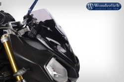 Afbeeldingen van Windshield Â»SPORTÂ« BMW S1000R '14-- smoked grey Wunderlich