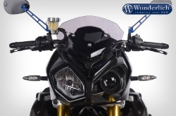 Afbeeldingen van Windshield Â»SPORTÂ« BMW S1000R '14-- smoked grey Wunderlich