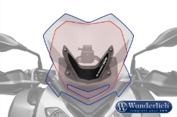 Afbeeldingen van Windscreen Â»SPORTÂ« BMW S1000XR - clear Wunderlich