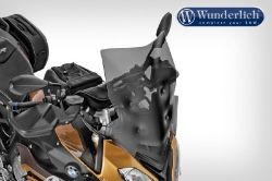 Afbeeldingen van Windscreen Â»MARATHONÂ« BMW S1000XR - smoked grey Wunderlich
