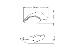 Afbeeldingen van Handkap extensions Puig KTM 790 Adventure ’19- -transparant