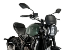 Afbeeldingen van Front Plate Puig universeel stuurmontage mat zwart