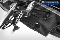 Afbeeldingen van Number plate carrier Legere Vario BMW S1000R '14-/ S1000RR '15-- black Wunderlich