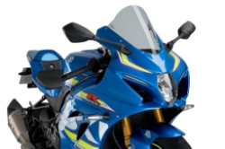 Afbeeldingen van Vervangingsruit Puig Jetstream R-Racer Suzuki GSX-R1000 '17--licht getint