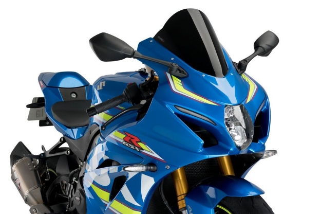 Afbeeldingen van Vervangingsruit Puig Jetstream R-Racer Suzuki GSX-R1000 '17--zwart