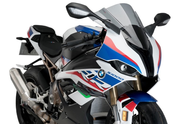 Afbeeldingen van Side Spoiler Downforce van Puig voor de BMW S1000RR '19- -groen