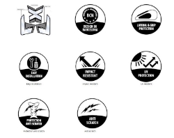 Afbeeldingen van Tankpad met logo carbon look BMW F850GS Adventure '19-