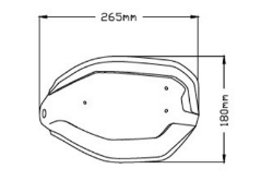 Afbeeldingen van Handkap extensions Puig Yamaha XT700Z Tenere '19--donker getint