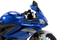 Afbeeldingen van Side Spoiler Downforce Sport Puig voor de Yamaha R3 '19-