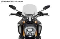 Afbeeldingen van Vervangingsruit naked bike Touring Puig Ducati Diavel 1260 '19- -zwart