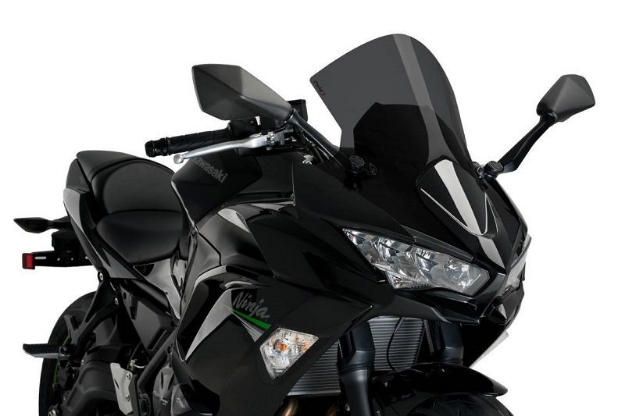 Afbeeldingen van Vervangingsruit Puig Jetstream R Kawasaki Ninja 650 '20- -donker getint