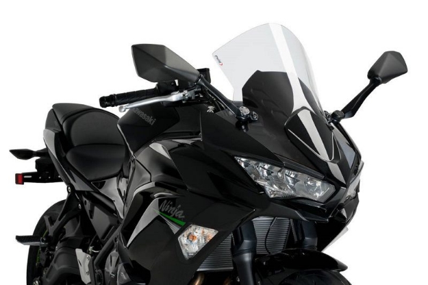 Afbeeldingen van Vervangingsruit Puig Jetstream R Kawasaki Ninja 650 '20- -transparant