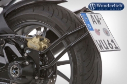 Afbeeldingen van Kentekenplaathouder Wunderlich zwart BMW R1200GS/R/RS '13-/ R1250GS/R/RS '19-