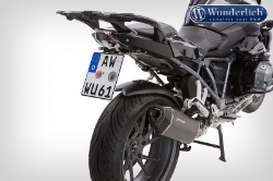 Afbeeldingen van Kentekenplaathouder Wunderlich zwart BMW R1200R/RS / R1250R/RS '19-