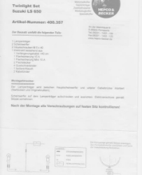 Afbeeldingen van Custom Twinlight Set Hepco&Becker chroom Suzuki LS650 1997-