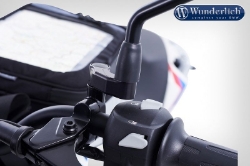 Afbeeldingen van ERGO mirror extension BMW G310GS/R - black Wunderlich