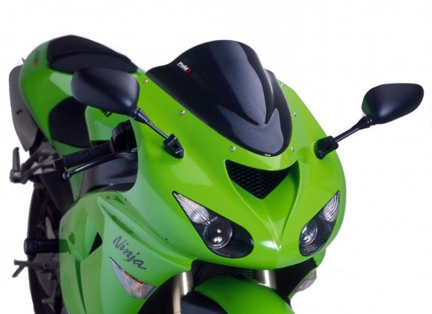 Afbeeldingen van Vervangingsruit Puig Jetstream Kawasaki ZX6-R '05-'08/ ZX10-R '06-'07