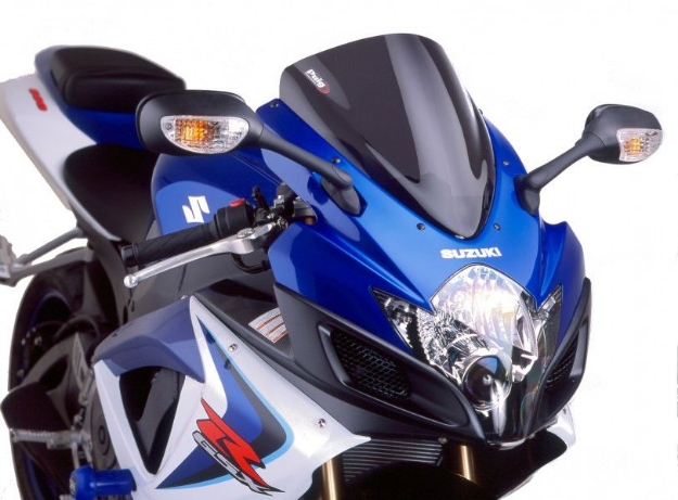 Afbeeldingen van Vervangingsruit Puig Jetstream Suzuki GSX-R600/750 '06-'07-donker getint