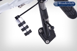 Afbeeldingen van Side stand enlarger BMW G310R - black Wunderlich