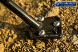 Afbeeldingen van Side stand enlarger BMW G310GS - black Wunderlich