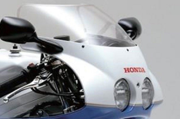 Afbeeldingen van Vervangingsruit Standaard Honda RC30-licht getint