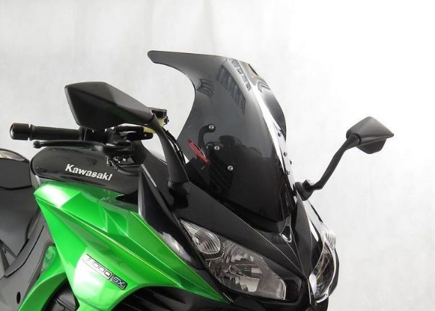 Afbeeldingen van Vervangingsruit standaard Kawasaki Z1000SX '11-'16-donker getint