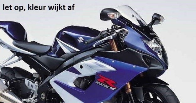 Afbeeldingen van Vervangingsruit standaard Suzuki GSX-R1000 '05-'06-zwart