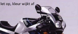 Afbeeldingen van Vervangingsruit Standaard Yamaha FZR1000 '89-'90