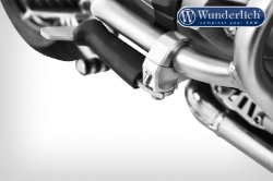 Afbeeldingen van Crash bar foot rests - silver diverse BMW modellen Wunderlich