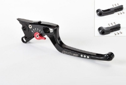 Afbeeldingen van ABM Synto EVO remhendel diverse Aprilia en Ducati modellen zwart/rood (BKH2SE-R)
