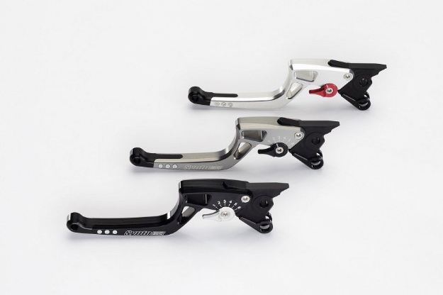 Afbeeldingen van ABM Synto EVO koppelingshendel diverse Triumph modellen (KH27S)