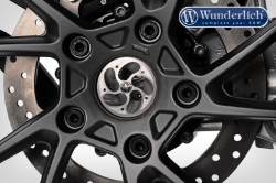 Afbeeldingen van Crash pad hub cover diverse BMW modellen - titanium Wunderlich