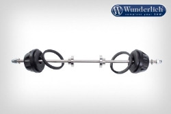 Afbeeldingen van Crash Protectors DoubleShock front BMW S1000R '14-/ S1000RR -'16 - black Wunderlich