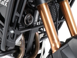 Afbeeldingen van Valbeugel verstevigingingsbeugel zwart Hepco&Becker Honda CRF1100L Africa Twin Adventure Sports '20-23
