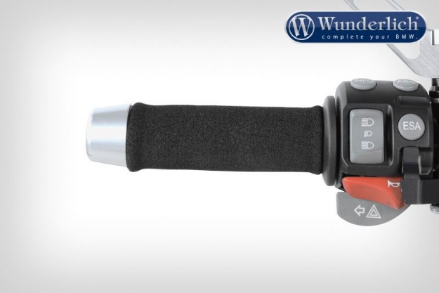 Afbeeldingen van Griffgummi handvatten zwart Wunderlich