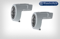 Afbeeldingen van Headlight grill SPIDER-PROTECT set diverse BMW modellen - Mid Grey Wunderlich