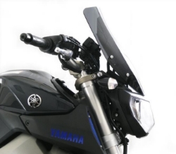 Afbeeldingen van Vervangingsruit naked bike high (38cm) Yamaha MT-09 '14-