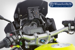 Afbeeldingen van Instrument surround with visor - black  BMW R1200GS LC/Adventure Wunderlich