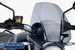 Afbeeldingen van Windscreen Sport BMW R1200R -'14 - smoke grey Wunderlich