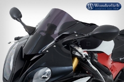 Afbeeldingen van Windshield BUBBLE BMW S1000RR '15-- smoked grey Wunderlich