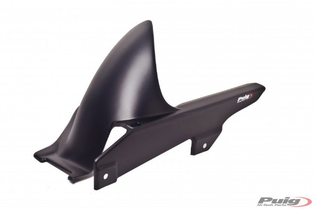 Afbeeldingen van Achterspatbord Puig matzwart Suzuki GSF1250 BanditN/S '07-13 / GSX1250F '10-