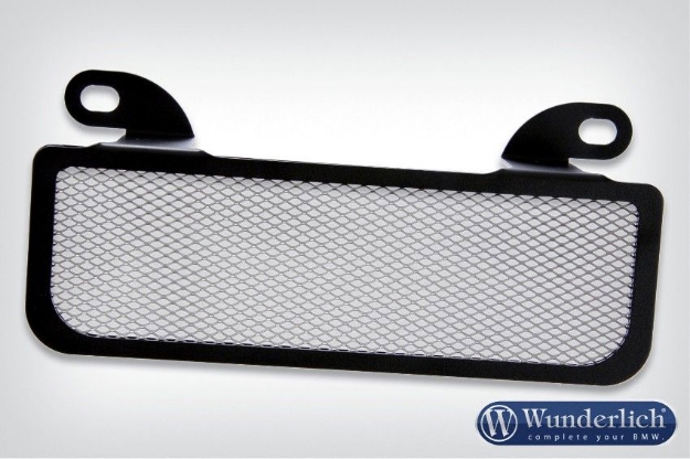 Afbeeldingen van Oil cooler grills BMW R1200GS/Adventure -'07 - black Wunderlich