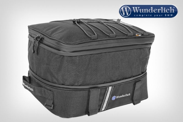 Afbeeldingen van Top Case Bag Elephant diverse BMW modellen - black Wunderlich