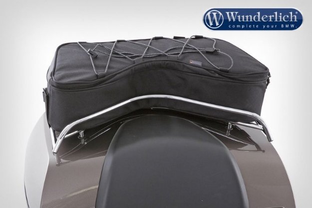 Afbeeldingen van Elephant bag for top case railing BMW K1600 Grand America/GT/GTL - black Wunderlich