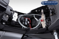 Afbeeldingen van Helmet anti-theft system HelmLock BMW K1600GT/GTL - zilver Wunderlich