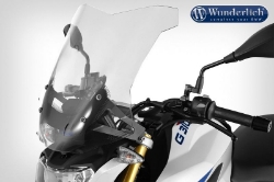 Afbeeldingen van Windscreen touring BMW G310R - clear Wunderlich